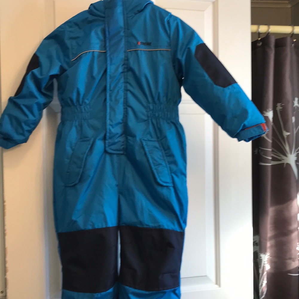 Boys one piece snowsuit